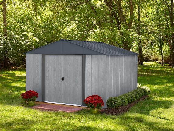 Arrow Driftwood Series Shed, 10-ft x 10-ft | Canadian Tire