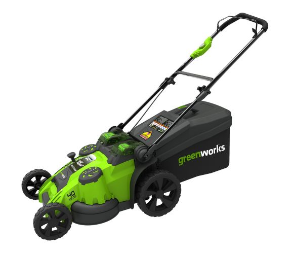 Greenworks Twinforce 40v 2 In 1 Cordless Push Lawn Mower 20 In