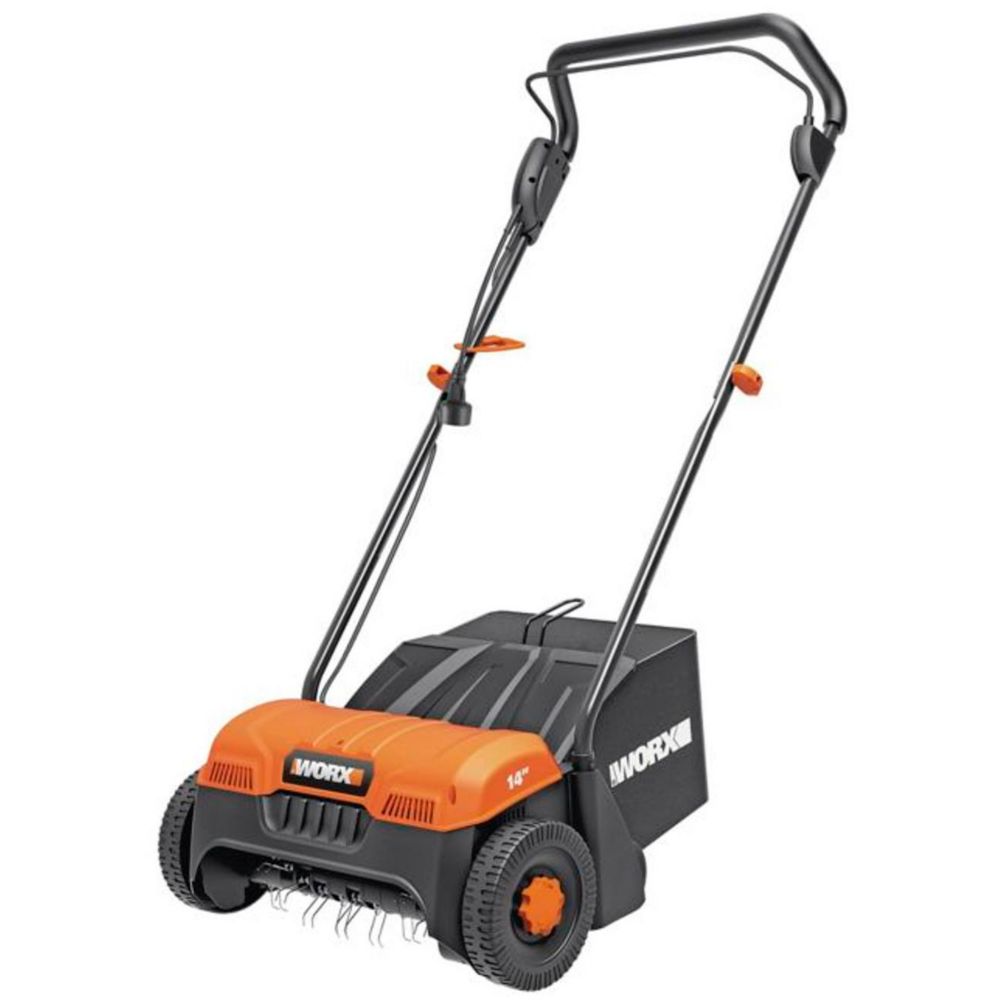 12A Electric Dethatcher, 14in Worx Lawn Power Tools Price Dropper