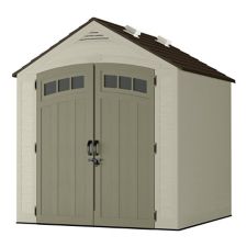 Suncast Vista Resin Storage Shed 7 Ft X 7 Ft Canadian Tire