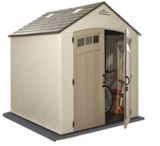Suncast VistaÂ® Resin Storage Shed, 7-ft x 7-ft | Canadian Tire