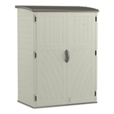 Suncast Covington® Large Resin Vertical Storage Shed, 54-cu. ft ...