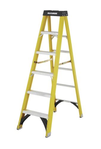 fiberglass ladder maximum 1a grade ft step