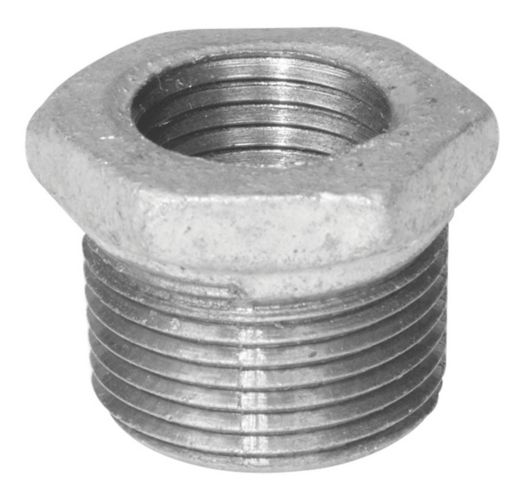 Aqua-Dynamic Galvanized Fitting Iron HEX Bushing, 1-1/2-in x 11-in Product image