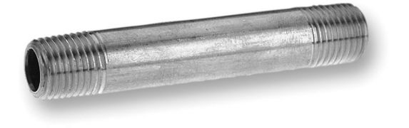 Aqua-Dynamic Galvanized Pipe Nipple, 3/4-in x Close Product image