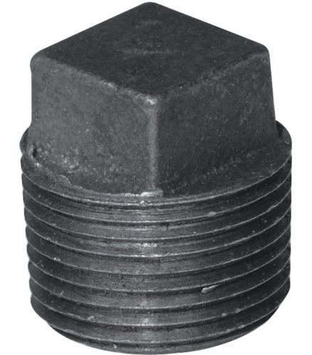 Aqua-Dynamic Black Galvanized Fitting, Plug, 3/4-in Product image