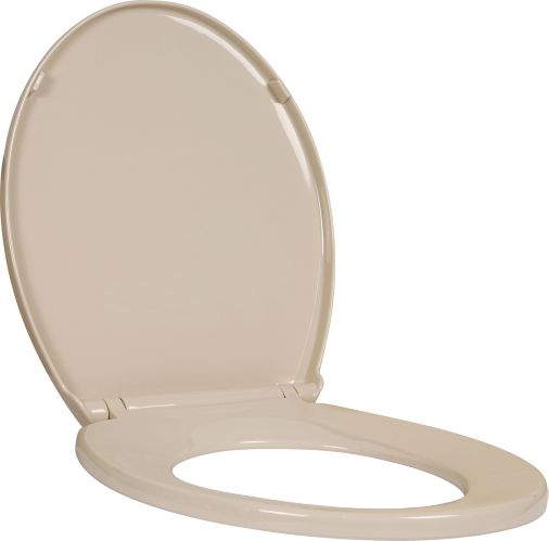 Delta Round Front Quick Release Toilet Seat, Bone Product image