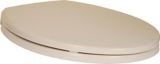 Delta Round Front Quick Release Toilet Seat, Bone | Deltanull