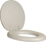 Peerless Soft Round Toilet Seat, White | Peerlessnull