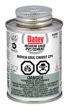 Ciment pour PVC Oatey, moyen, gris, 118 ml | Oatey Canadanull