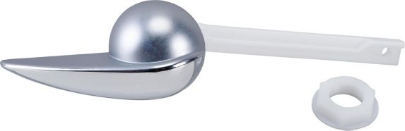 PlumbShop Toilet Tank Lever, 4-in, Chrome Product image
