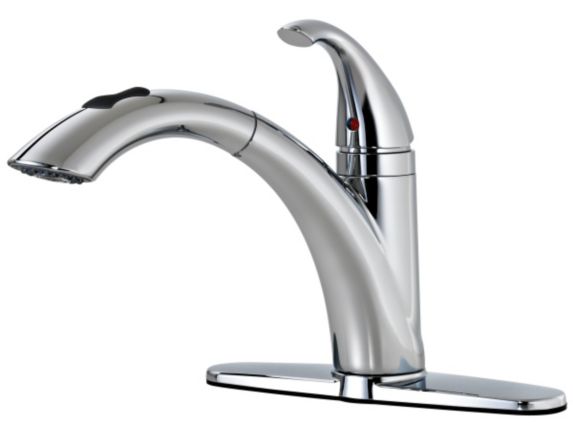 Peerless® Pull Out Kitchen Faucet, Chrome Product image