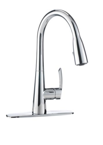 Danze Nixi Pull Down Kitchen Faucet, Chrome  Product image