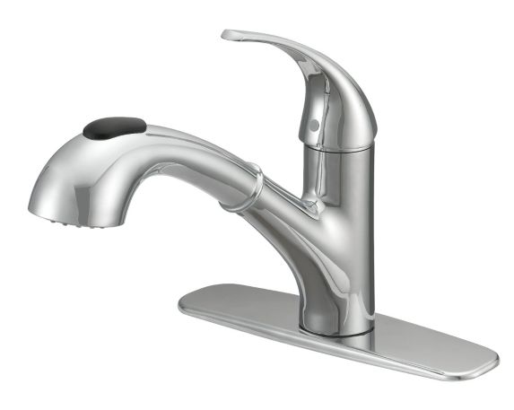 Danze Dekade 1-Handle Pull Out Kitchen Faucet, 8-in Product image