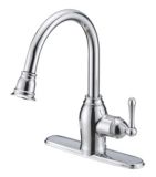 Danze Sheridan 1-Handle Pull Down Kitchen Faucet, Chrome | Danzenull