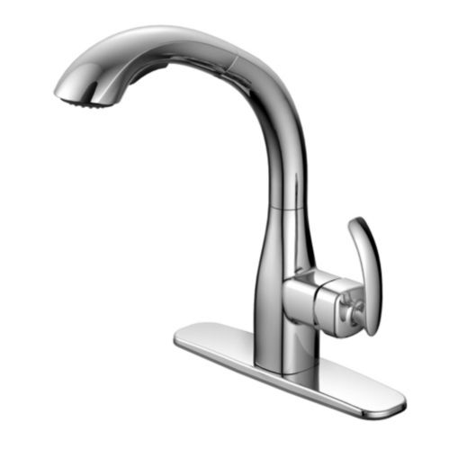 Danze Melrose Pull-Out Chrome Kitchen Faucet Product image