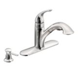 Moen Caprillo Pull-Out Kitchen Faucet, Chrome | Moennull
