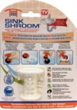 SinkShroom Bathtub Hair Catcher, White | Sink Shroomnull