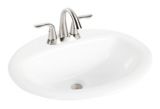 Foremost Olivia Oval Drop Sink, White | Foremostnull