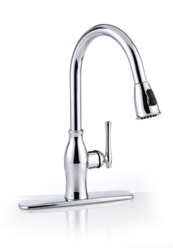 DanzeLisa Pull-Down Kitchen Faucet, Chrome Product image