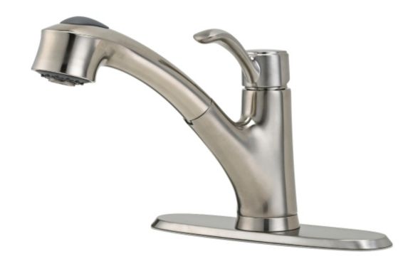 Peerless® Pull-Out Kitchen Faucet, Brushed Nickel Product image
