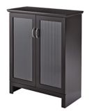 For Living Beacon Hill 2-Door Bathroom Floor Cabinet, Espresso Canadian