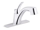 Kohler Cruce 1-Handle Pull-Out Kitchen Faucet, Chrome | Kohlernull
