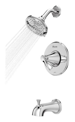 Pfister Auden 1-Handle Tub & Shower Faucet, Chrome Product image