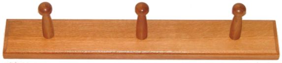 Robe Hook, Oak Product image