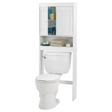 For Living Orleans 2-Door Over-The-Toilet Spacesaver Bathroom Storage ...