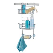 For Living Chrome Shower Door Caddy Canadian Tire