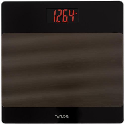 Taylor Digital Glass Bath Scale with Sure Foot Ribbed Vinyl Mat Product image