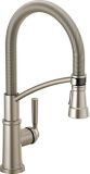 Peerless Westchester 1-Handle Commercial Style Pull-Down Kitchen Faucet, Stainless Steel | Peerlessnull