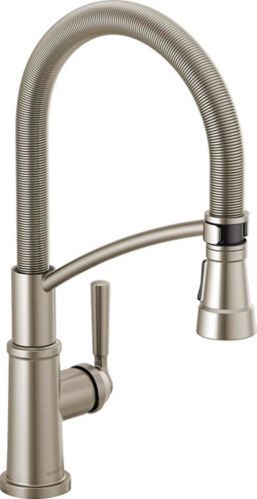 Peerless Westchester 1-Handle Commercial Style Pull-Down Kitchen Faucet, Stainless Steel Product image