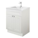 CANVAS Milford 2-Door Bathroom Vanity,  White, 24-in | CANVASnull