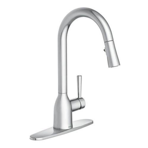 Moen Adler 1-Handle Pull-Down Kitchen Faucet, Chrome Product image
