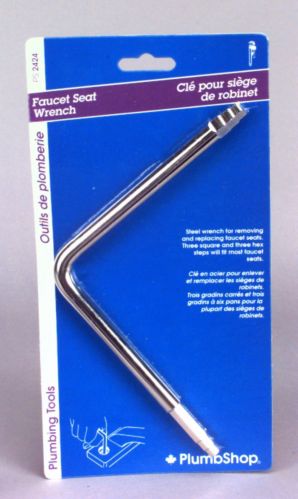 Brasscraft Six Step Faucet Seat Wrench, Bathtub Faucet Seat Wrench