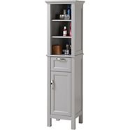 Armoire De Plancher Canvas Elena Pour Salle De Bains Gris Canadian Tire