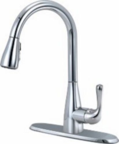 Delta Grenville 1-Handle Pull-Down Kitchen Faucet, Chrome Product image