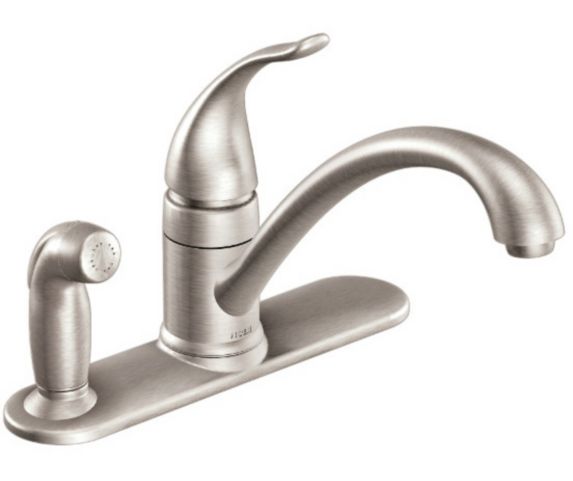 Moen Torrence 1-Handle Spot Resistant Kitchen Faucet with Sprayer Product image