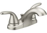 Moen Adler 2-Handle Spot Resistant Bathroom Faucet, Brushed Nickel | Moennull