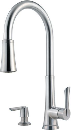 Pfister Mystique 1-Handle Pull Down Kitchen Faucet, Stainless Steel Product image