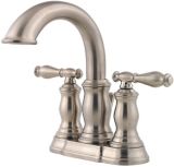 Pfister Hanover 2 Handle Lavatory Faucet Brushed Nickel