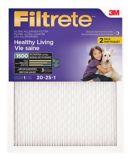 3M™ Filtrete™ Healthy Living Ultra Allergen Filter, MPR 1500, 20-in x 25-in x 1-in, 2-pk | Filtretenull