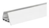 Frost King Vinyl Slide On U Shaped Door Bottom White 1 3 4 In X