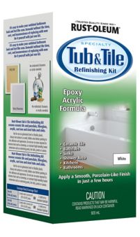 Rust Oleum Tub Tile Refinishing Kit