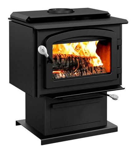Drolet Escape 1500 Wood Stove, EPA 2020 Certified, 24 7/8-in W X 24 1/2-in D X 29 7/8-in H Product image