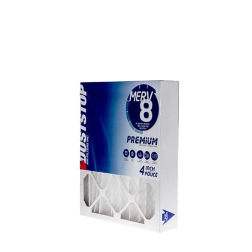 Filtre Duststop MERV 8 Premium, 16 x 20 x 4 po Image de l’article