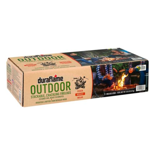 Duraflame Outdoor Stackable, Crackling Fire Logs, 3.2-lbs Product image