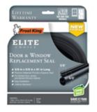 Frost King Elite Door & Window Replacement Weather Seal, 3/8-in x 5/8-in x 81-in, Black | Frost Kingnull